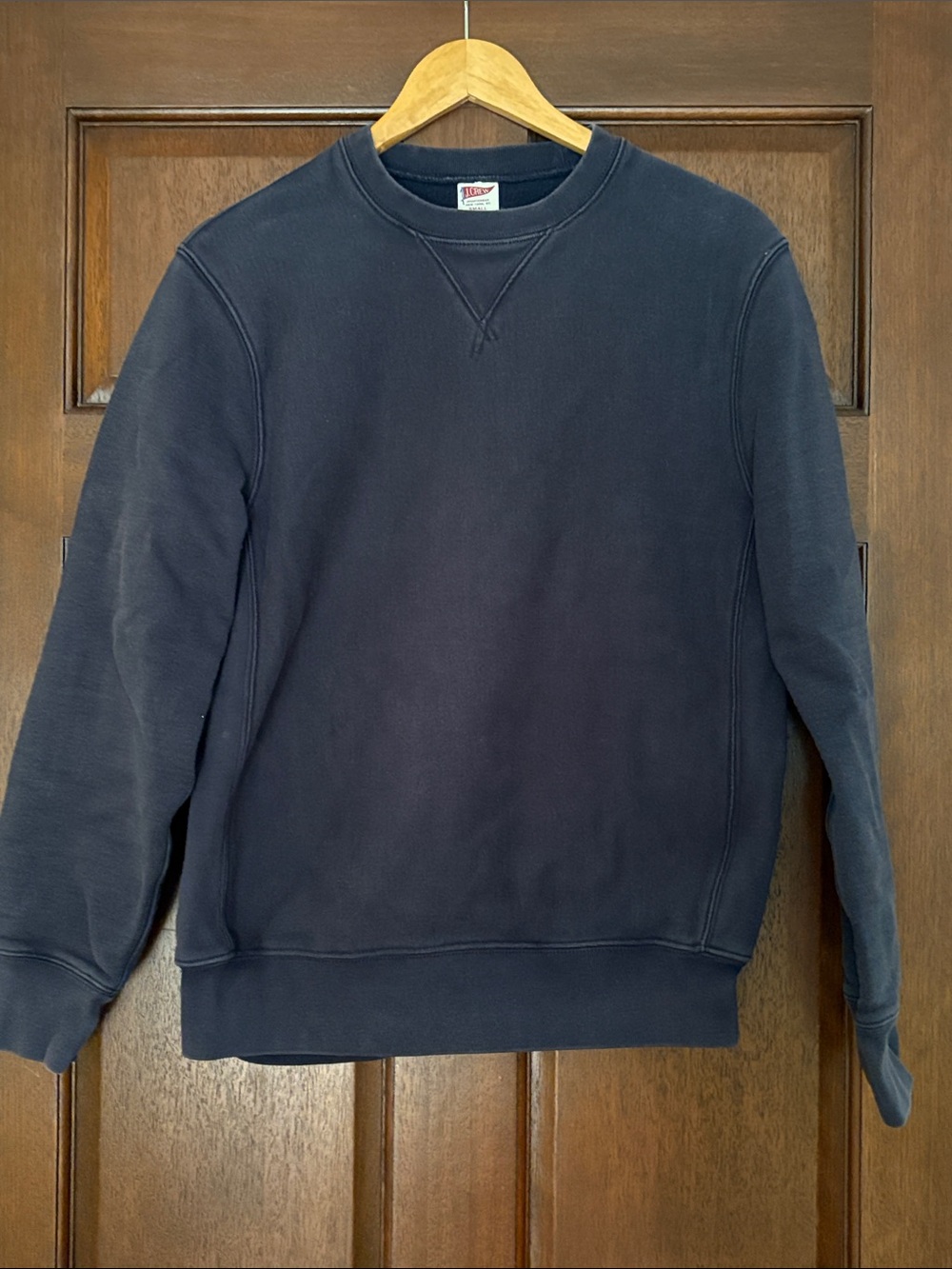 J. Crew Men's Navy Crewneck Sweatshirt